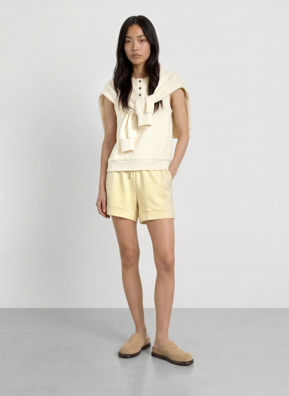 VARLEY Sweatshorts ATRUIM LICHTGEEL