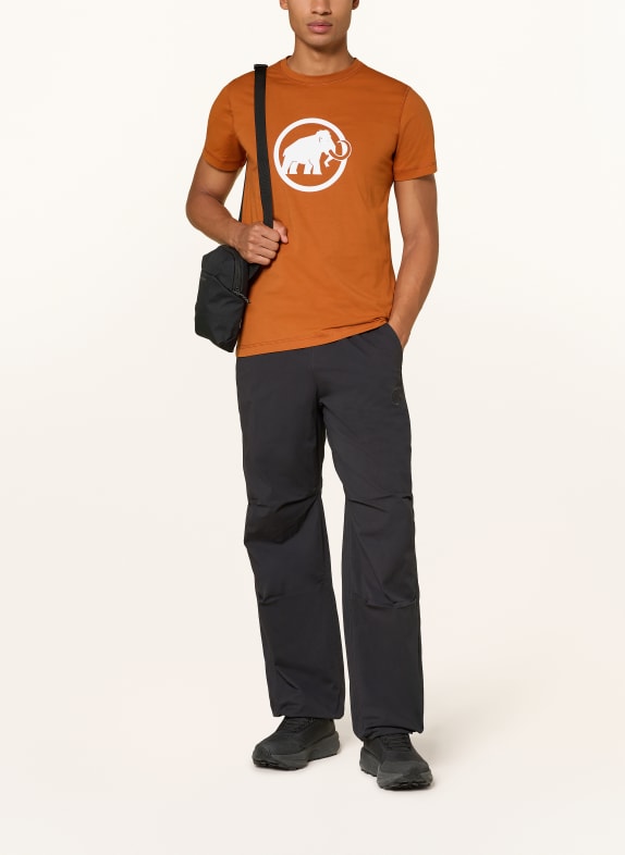 MAMMUT T-shirt CORE DONKERORANJE
