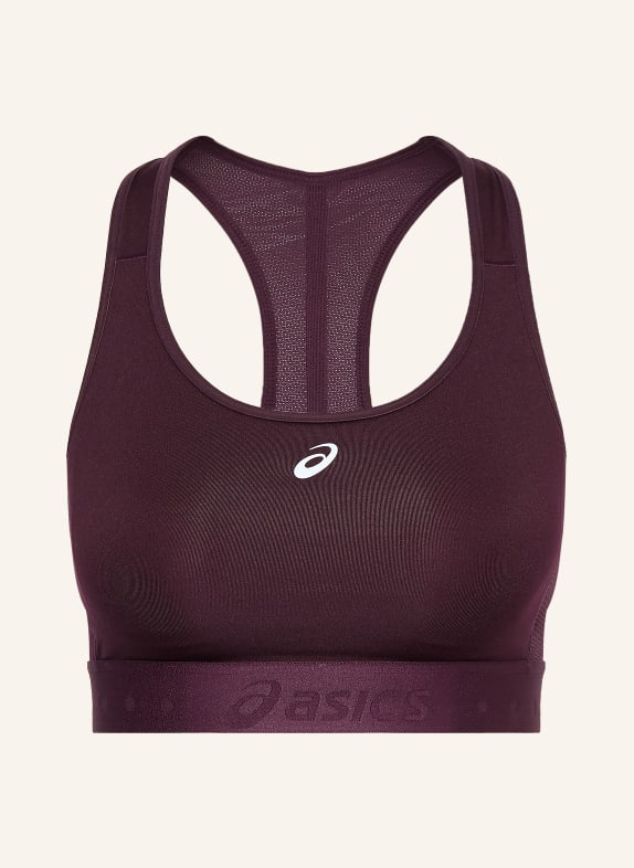 ASICS ROAD sports bra DARK PURPLE