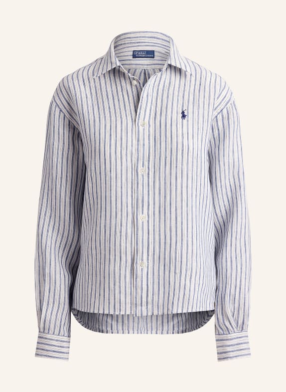 POLO RALPH LAUREN Koszula z lnu GRANATOWY / BIAŁY