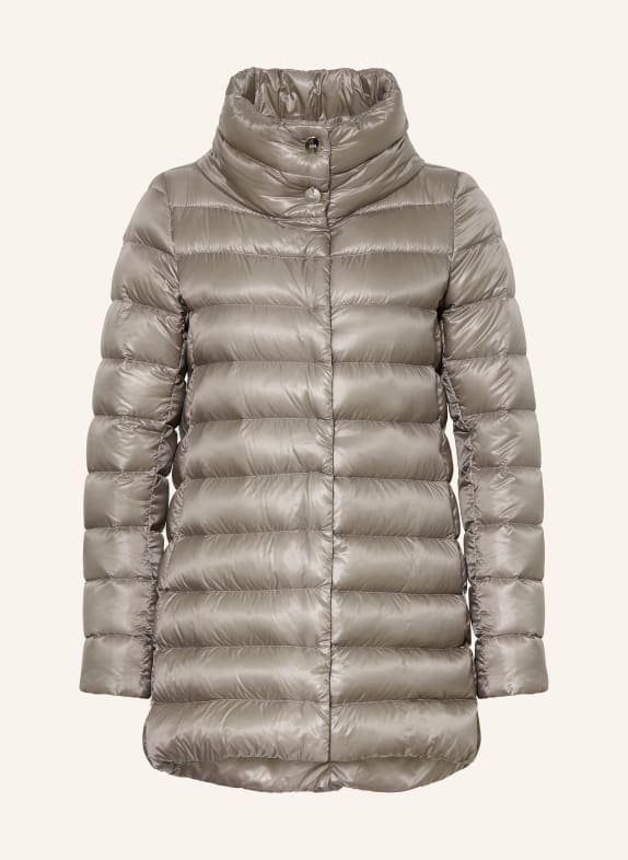 HERNO Down jacket AMELIA SILVER