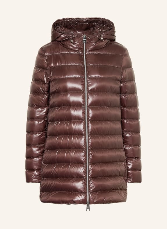 HERNO donsjas MARRON FONCÉ