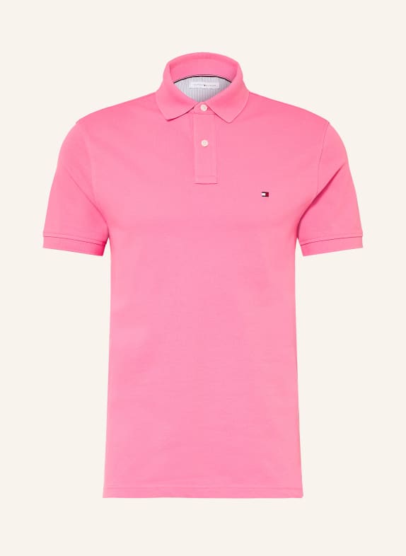 TOMMY HILFIGER Piqué polo shirt regular fit PINK