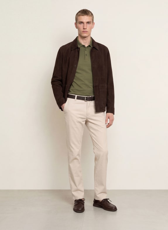 BOSS Jersey-poloskjorte PADO OLIVEN