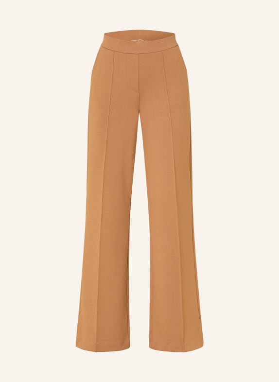 Smith & Soul Pantalon marinière en jersey COGNAC