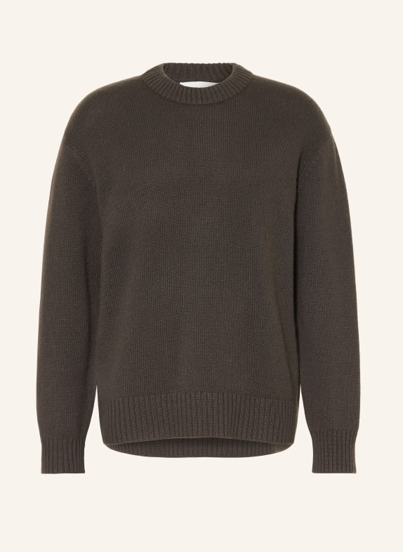 LISA YANG KRISTIAN cashmere sweater DARK BROWN