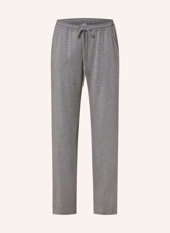 HANRO Schlafhose NATURAL ELEGANCE GRAU