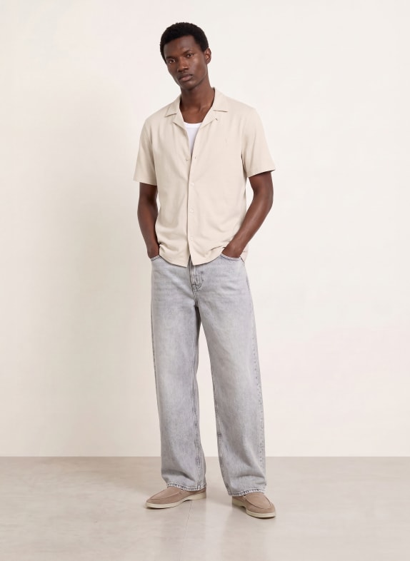 ALLSAINTS Resorthemd HUDSON Relaxed Fit ECRU