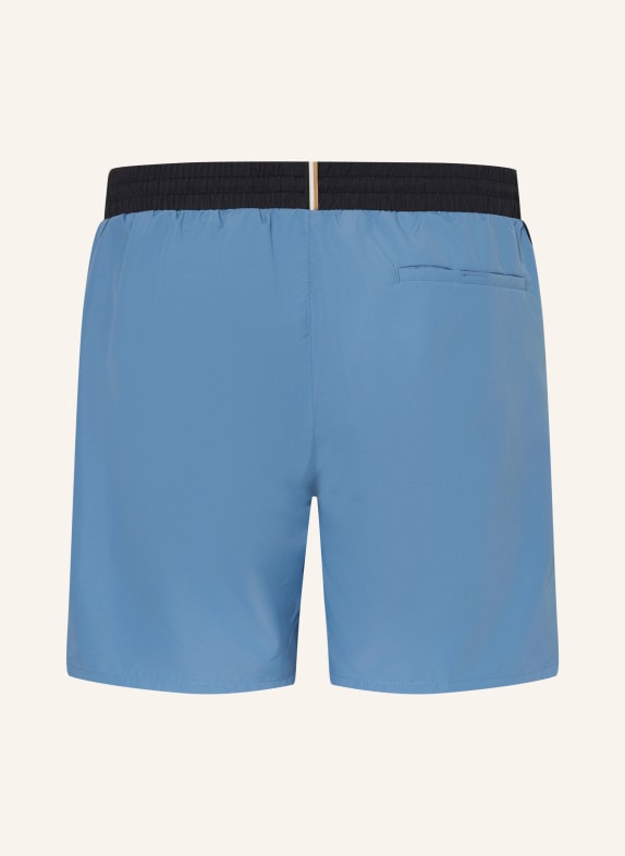 BOSS Zwemshort STARFISH BLAUWGRIJS / ZWART