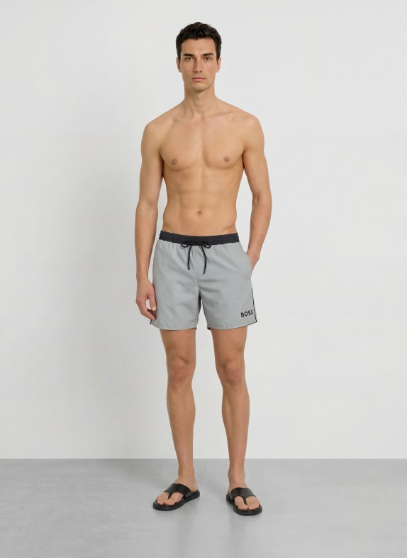 BOSS Zwemshort STARFISH GRIJS / ZWART