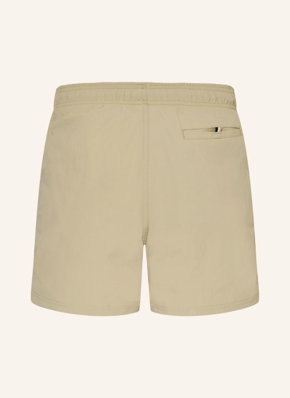 BOSS Zwemshort OCTOPUS OLIJF / BEIGE