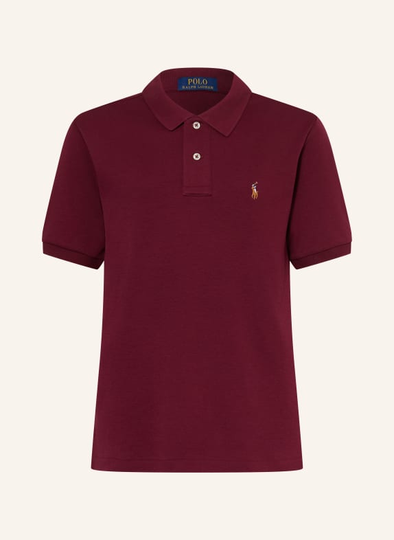 POLO RALPH LAUREN Polo en jersey ROUGE FONCÉ