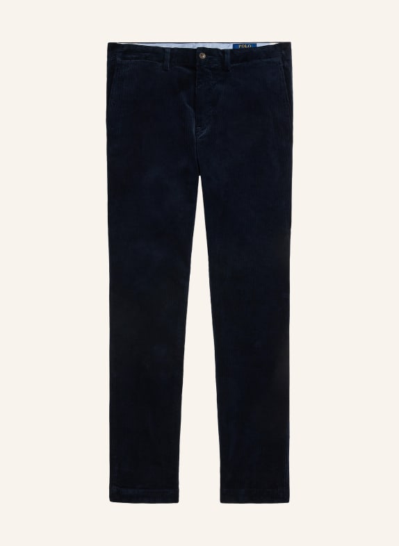 POLO RALPH LAUREN Cordchino stretch straight fit DONKERBLAUW