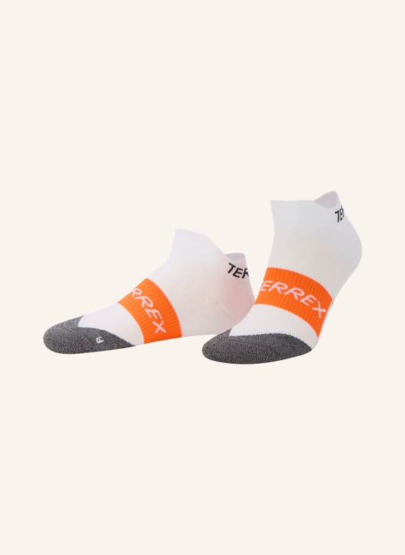 adidas TERREX Socken TERREX HEAT.RDY TRAILRUNNING SPEED WEISS / GRAU / ORANGE