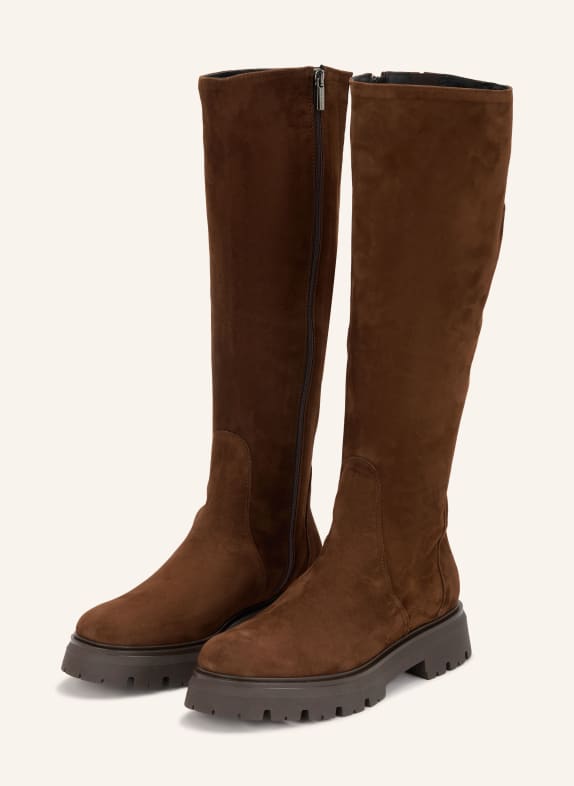 darling harbour Plateau laarzen MARRON FONCÉ