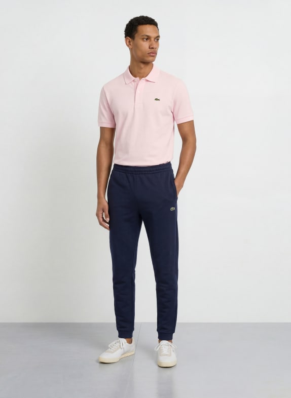 LACOSTE Tricou polo din piqué ROZ DESCHIS