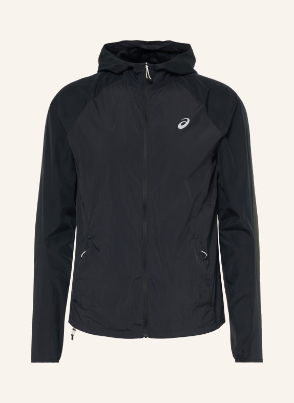 ASICS Laufjacke ROAD SCHWARZ