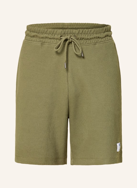 HUGO Sweat shorts NUWAFFLO OLIVE
