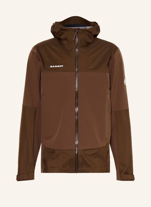 MAMMUT Hardshell-Jacke DUCAN GUIDE HS HOODED BRAUN