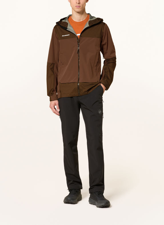 MAMMUT Hardshell-jas DUCAN GUIDE HS HOODED BRUIN