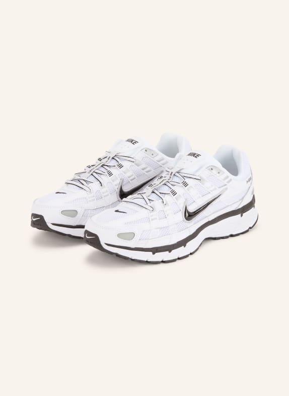 Nike Sneaker P-6000 WIT / ZILVER / ZWART