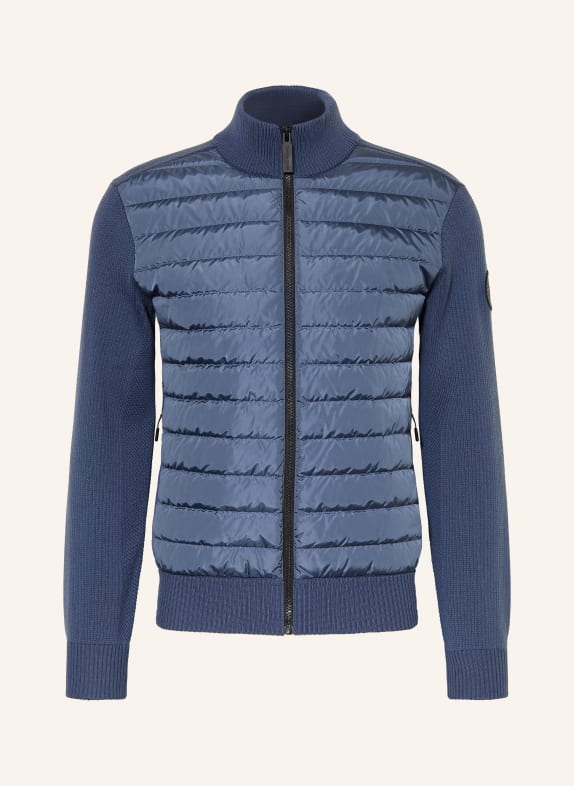 CANADA GOOSE HYBRIDGE vest in een mix van materialen BLAUWGRIJS