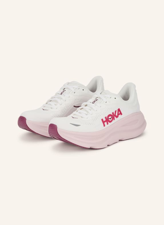 HOKA Hardloopschoenen BONDI 9 WIT