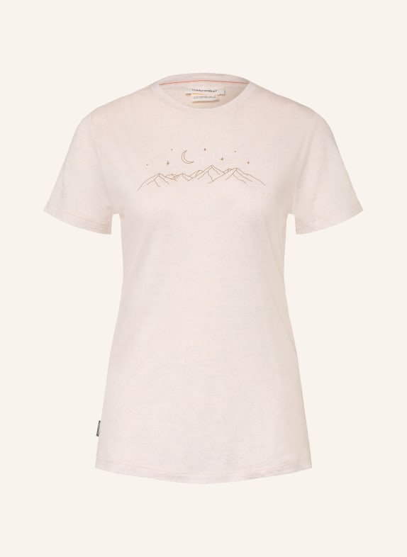 icebreaker T-Shirt MERINO 150 TECH LITE™ aus Merinowolle ECRU
