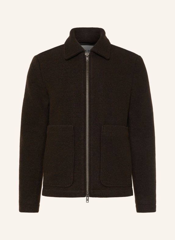 NN.07 Overjacket GAEL DUNKELBRAUN