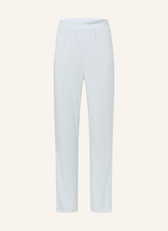 Calvin Klein Spodnie od piżamy ULTRA SOFT MODAL JASNONIEBIESKI / BIAŁY