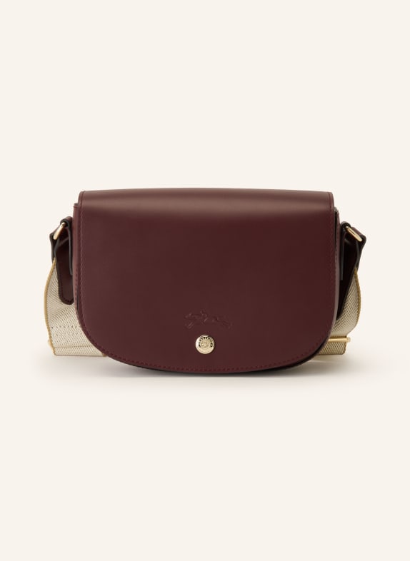 LONGCHAMP Umhängetasche ÉPURE SMALL DUNKELROT / GOLD / CREME