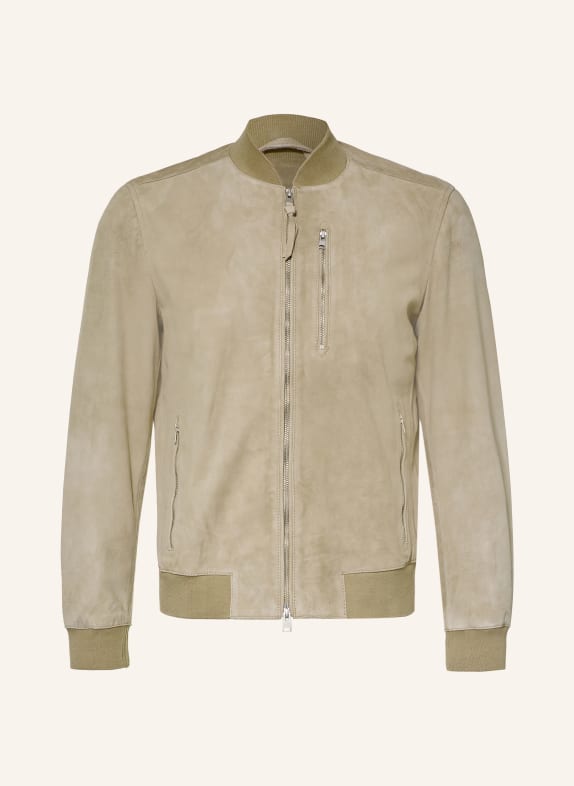 ALLSAINTS Lederjacke KEMBLE HELLBRAUN
