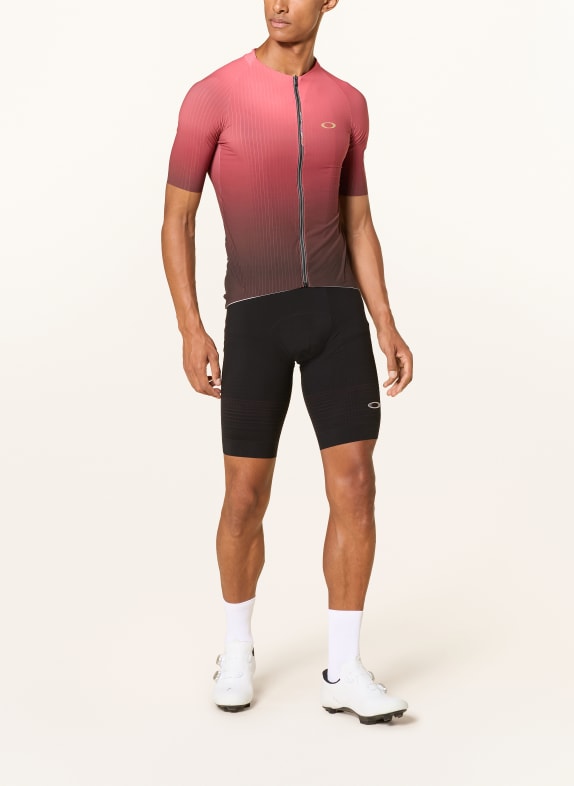 OAKLEY Fietsjersey CLIMA JERSEY ROOD / ZWART
