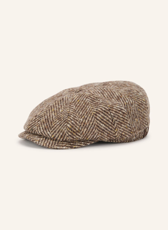 STETSON HATTERAS cap DARK BROWN / LIGHT BROWN / BLACK