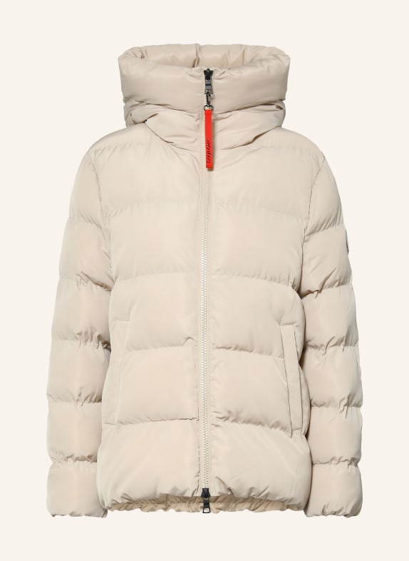 No.1 Como Quilted jacket BEIGE