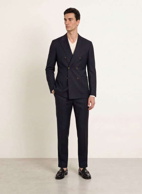 windsor. Pantaloni de costum SILVI Shaped Fit 401 Dark Blue 401