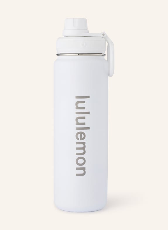 lululemon Isolierflasche BACK TO LIFE WEISS