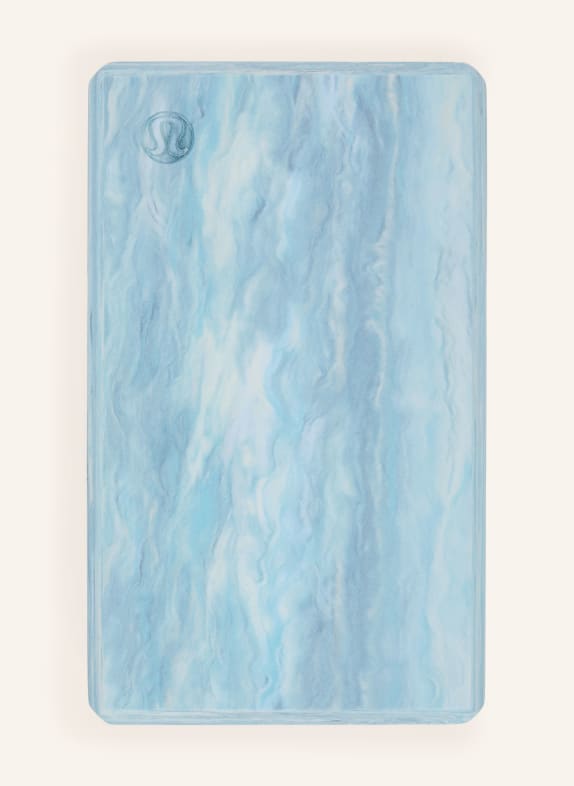lululemon Yoga-Block LIFT AND LENGTHEN HELLBLAU / DUNKELBLAU / WEISS
