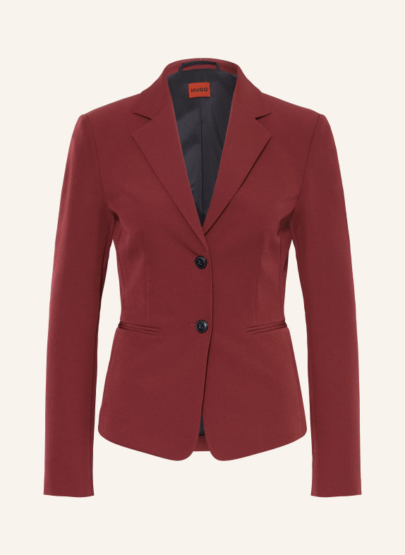 HUGO Blazer AGONIA DONKERROOD