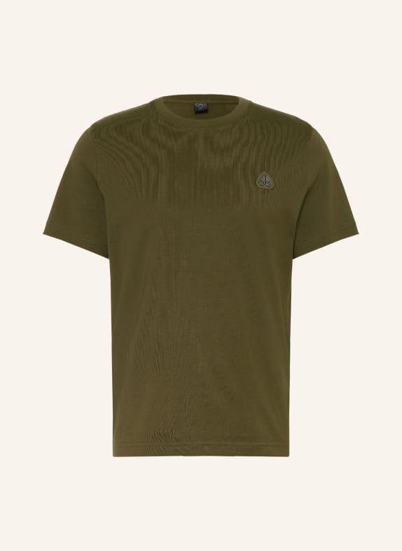 MOOSE KNUCKLES T-Shirt CRESCENT KHAKI