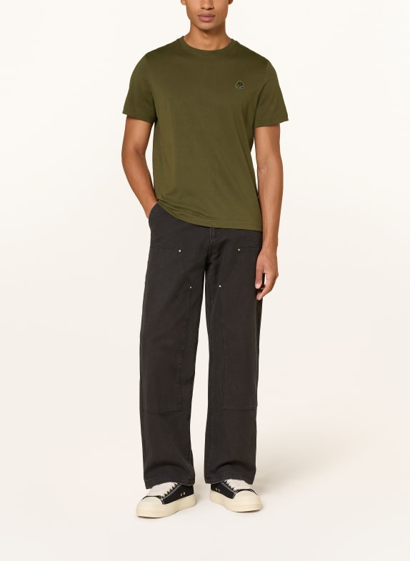 MOOSE KNUCKLES T-shirt CRESCENT KAKI