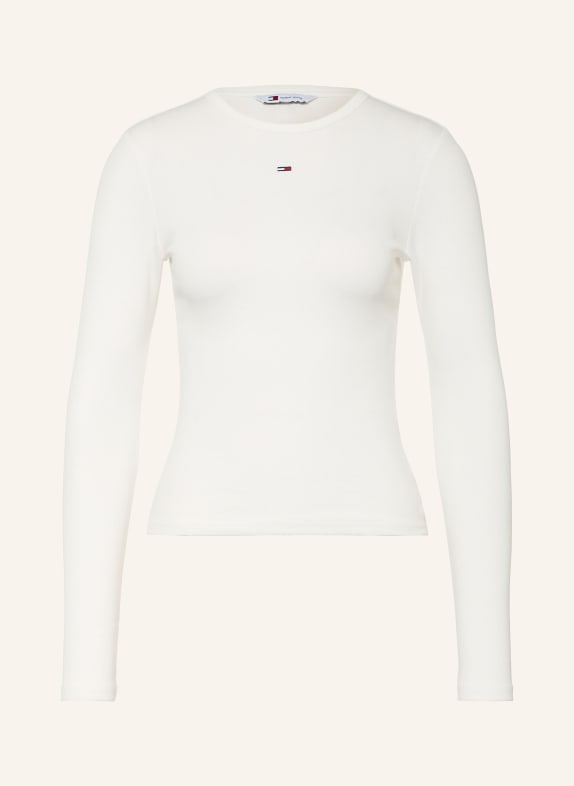 TOMMY JEANS Long sleeve shirt ECRU