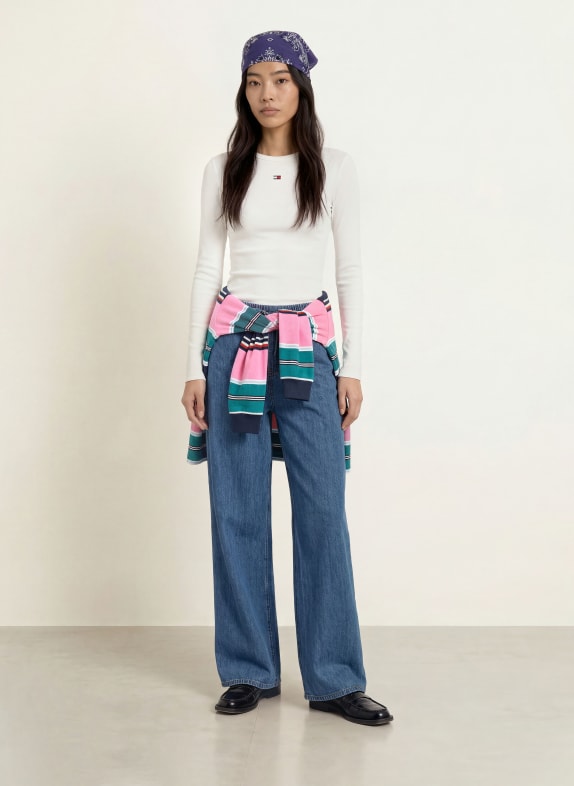 TOMMY JEANS Longsleeve ECRU