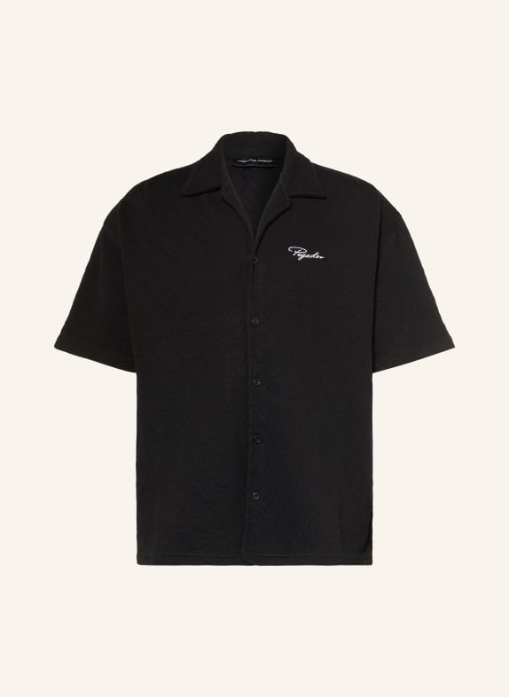 PEGADOR Short sleeve shirt JOVREN Comfort Fit BLACK
