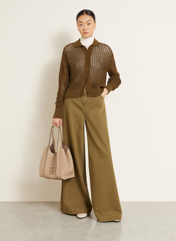 TOD'S Tas met zakje LICHTBRUIN