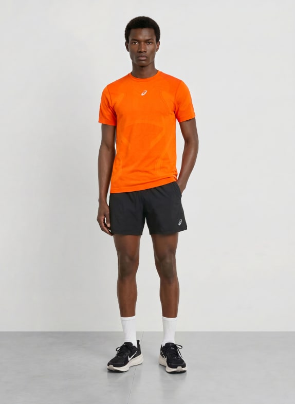 ASICS Hardloopshirt ROAD SEAMLESS SS ORANJE