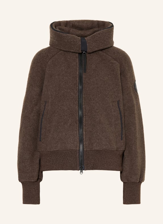 CANADA GOOSE Fleecejack CHILLYWACK MARRON FONCÉ