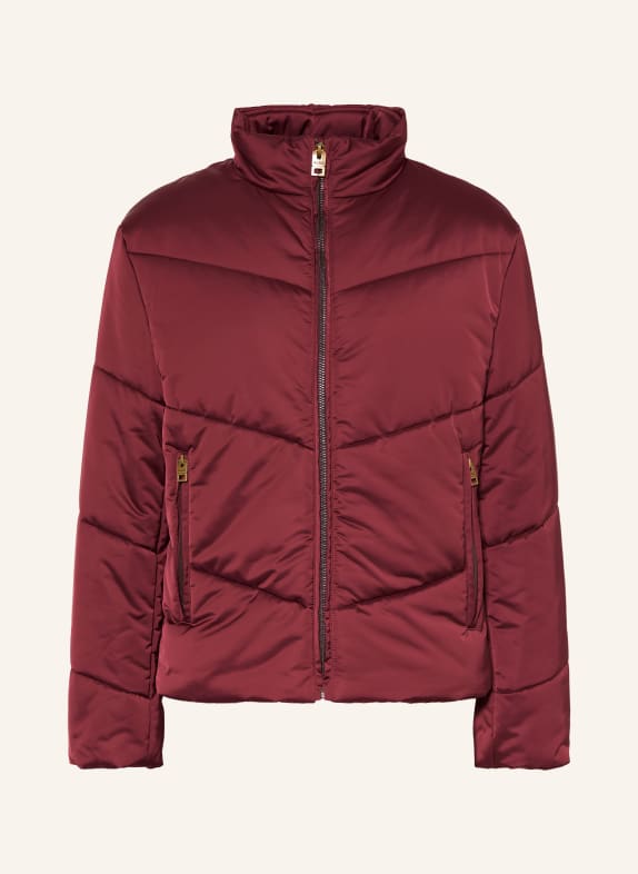 HUGO Steppjacke BERO DUNKELROT
