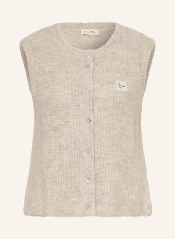 American Vintage Strikvest EAST med alpaka ECRU