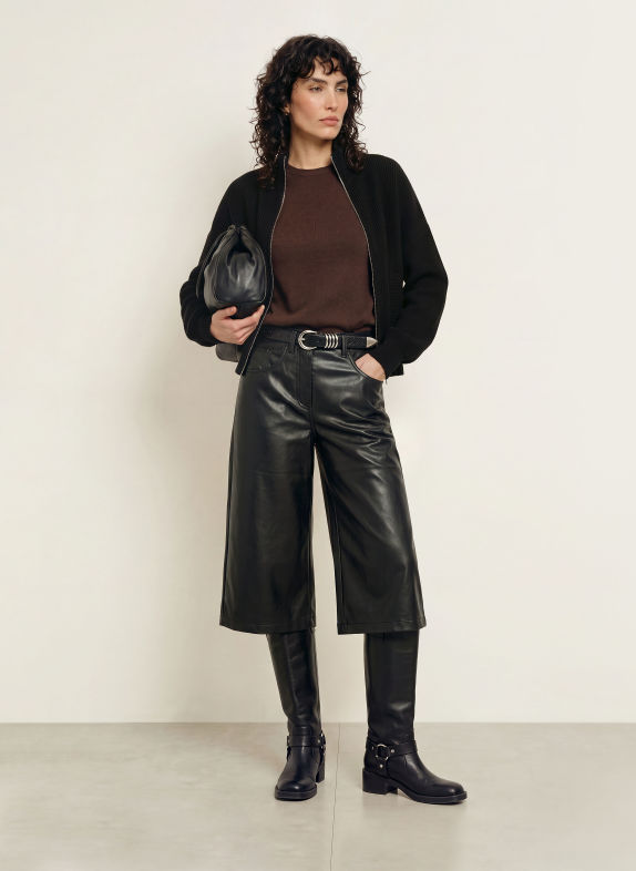 BELSTAFF ATOL vest met kasjmier ZWART